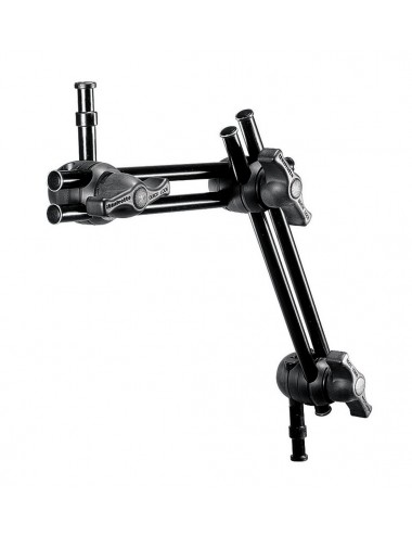 Podwójne ramię 2-sekcyjne Manfrotto - 
Podwójne ramiona przegubowe, do przenoszenia obciążeń do 5 kg (11 funtów)
Bardzo lekki,