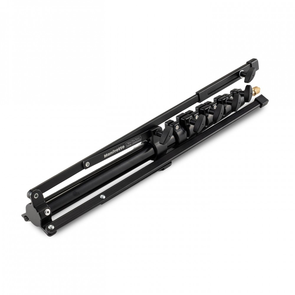 Statyw Nano Plus Manfrotto - imponujący udźwig 4 kgDoskonały do przenośnego sprzętu oświetleniowegoKompaktowa długość po