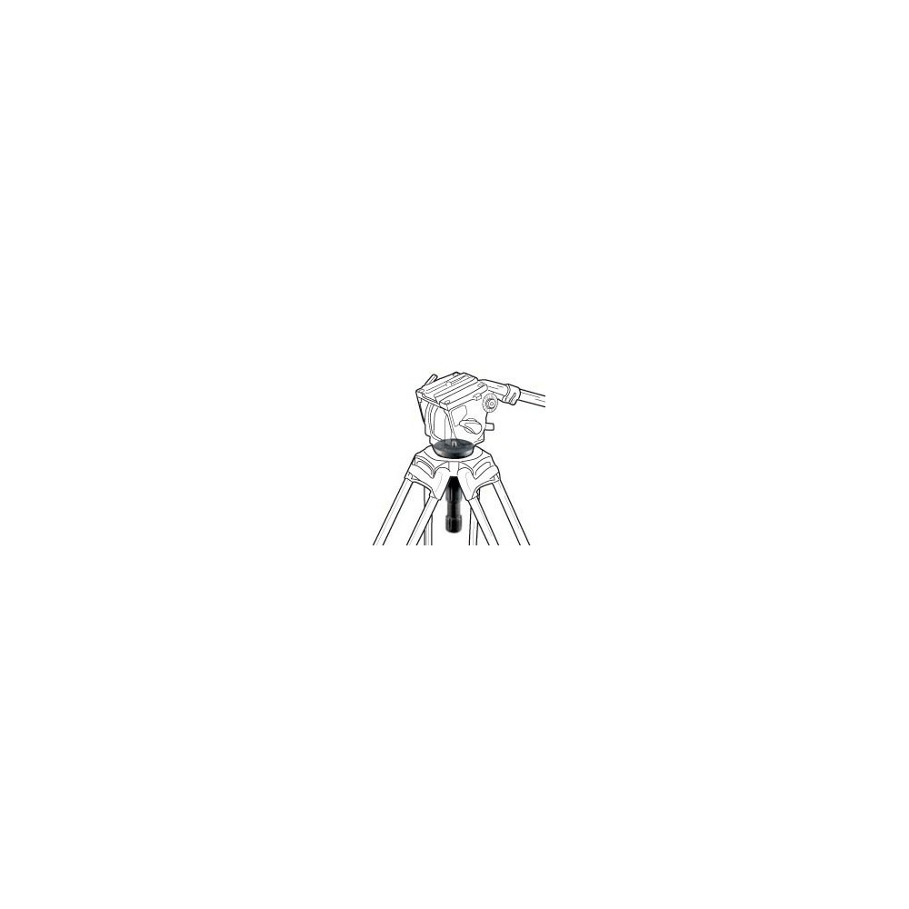 Niwelator półkulowy 75 mm z pokrętłem Manfrotto - Niwelator półkulowy 75 mm ze śrubą 3/8'' do statywów z czaszą 75 mm 5