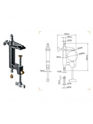 Klamra 5-80mm Quick Manfrotto -  1