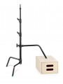 Stojak C Sliding Leg Blk 20'' 180cm/69in Base & Column Avenger - 
Stojak C z krótką nogą Lazy-Leg / nogą odchylaną 20'' z