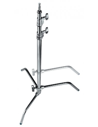 Stojak C z przesuwaną nogą 30'' CS 250cm/8.3' Podstawa i kolumna Avenger - 
Stojak C z nogą przesuwną 30'' ze stali chromowanej