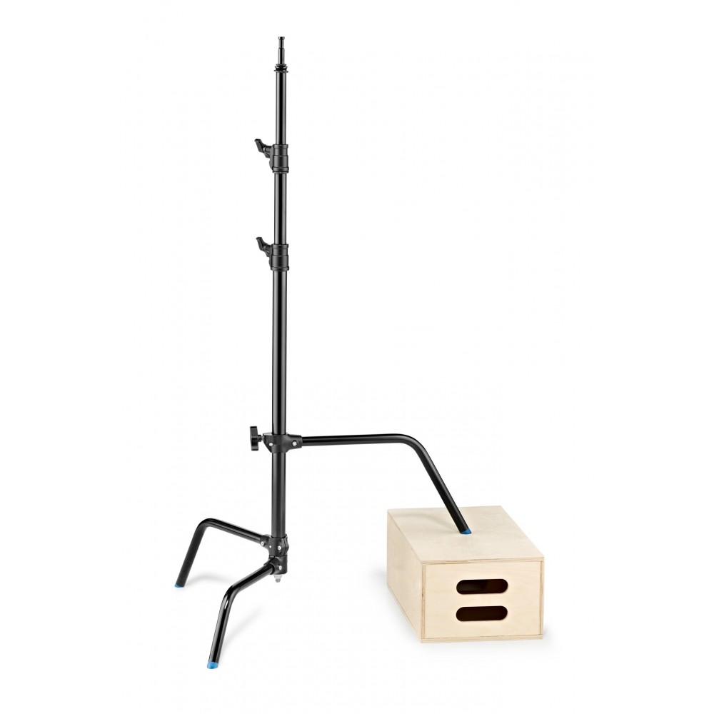 Stojak C z nogą przesuwną 30'' Blk 2.5m/8.3' Base & Column Avenger - 
Stojak C z nogą przesuwną 30'' z czarnej stali