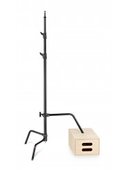 Stojak C z nogą przesuwną 40'' Blk 3.3m/10.8' Avenger - 
Stojak C z nogą przesuwną 40'' z czarnej stali chromowanej.
Noga Rocky