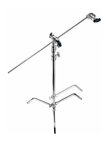 Stojak C z nogą przesuwną 40'' CS 3.3m/10.8' Kit Avenger - 
Zestaw statywu C 40'' Lazy-Leg/Levelling Leg ze srebrnej stali