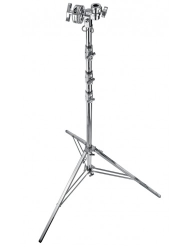 Statyw podwieszany 65 CS Large Wide Base 4R 6.5m/21.3' Avenger - 
Srebrny statyw górny z wbudowaną głowicą chwytającą i