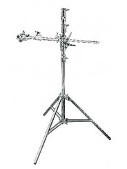 Boom Stand 50 Steel Avenger - Statyw z 4 sekcjami i 3 taśmami nośnymi
Może być używany jako statyw oświetleniowy lub