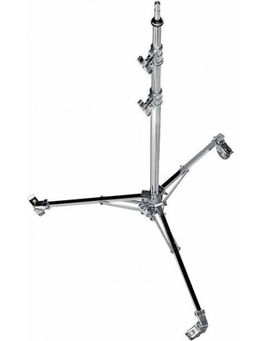 Statyw ROLLER 29 Niska podstawa Avenger - Stojak na kółkach dla dziecka z niską podstawą i kółkami z hamulcem Stalowa kolumna, a