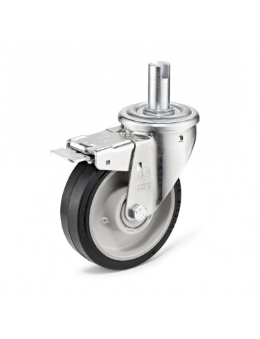 Zestaw twardych kół X 3 do bezpiecznych stojaków na korbę Strato Avenger - Zestaw 3 twardych kółek z osprzętem do stojaków Aveng