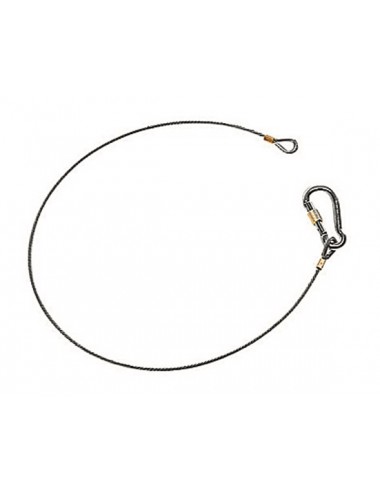 Linka zabezpieczająca, 70cm/27.6in z blokadą śrubową 5mm Ø Manfrotto - 
Linka zabezpieczająca z karabińczykiem