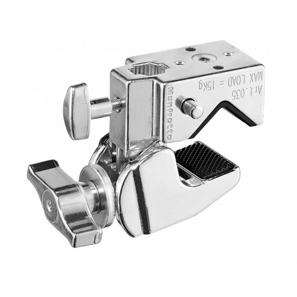 Pokrętło Super Clamp™ w kształcie litery T, srebrne, 13-55 mm/0,51-2,17 cala Avenger - 
Szczęki Super Clamp™ działają na
