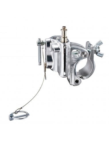 Klamra Barrel Clamp z Motylkiem Srebrny Avenger -  1