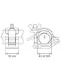Łącznik MP Eye Swivel Tilt 150 Avenger - 
Konstrukcja aluminiowa
6 - 10" Długość
1 1/8" Junior Stud
 2