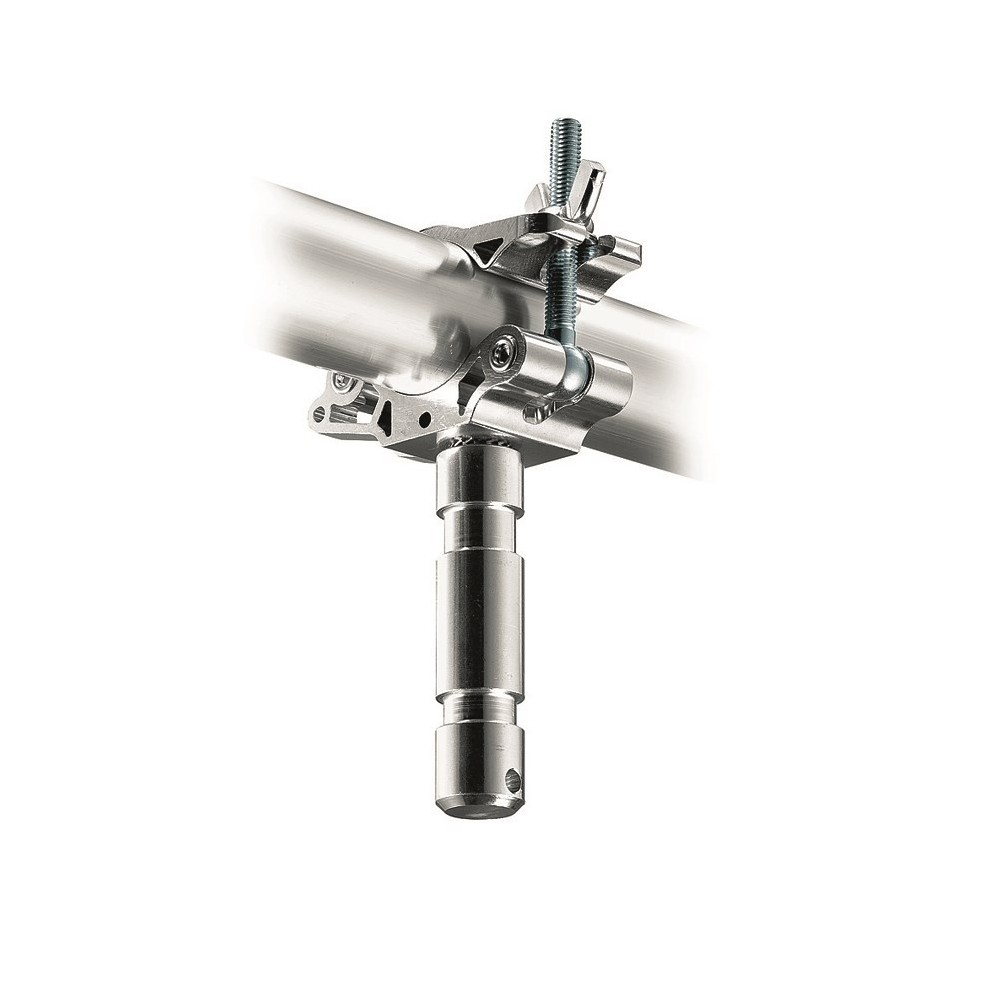 Złączka oczkowa LP Clamp z króćcem 28mm/1 1/8'', 48-52mm Ø Avenger - 
Wykonana z aluminium w srebrnym wykończeniu
Szczęki