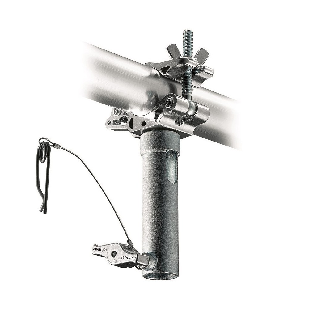 Zacisk złącza oczkowego LP w/Jr. Odbiornik, 48-52mm Ø Avenger - 
Wykonana z aluminium w srebrnym wykończeniu
Szczęki zaciskają