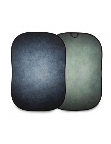 Tło Vintage 1,5x2,1 m atrament/szałwia Lastolite by Manfrotto -  1