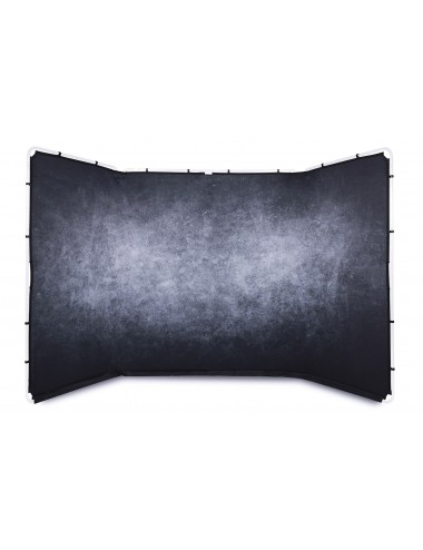Osłona tła panoramicznego 4m Granite (ramka nie jest dołączona) Lastolite by Manfrotto - 
Unikalny stylowy efekt
Łatwe