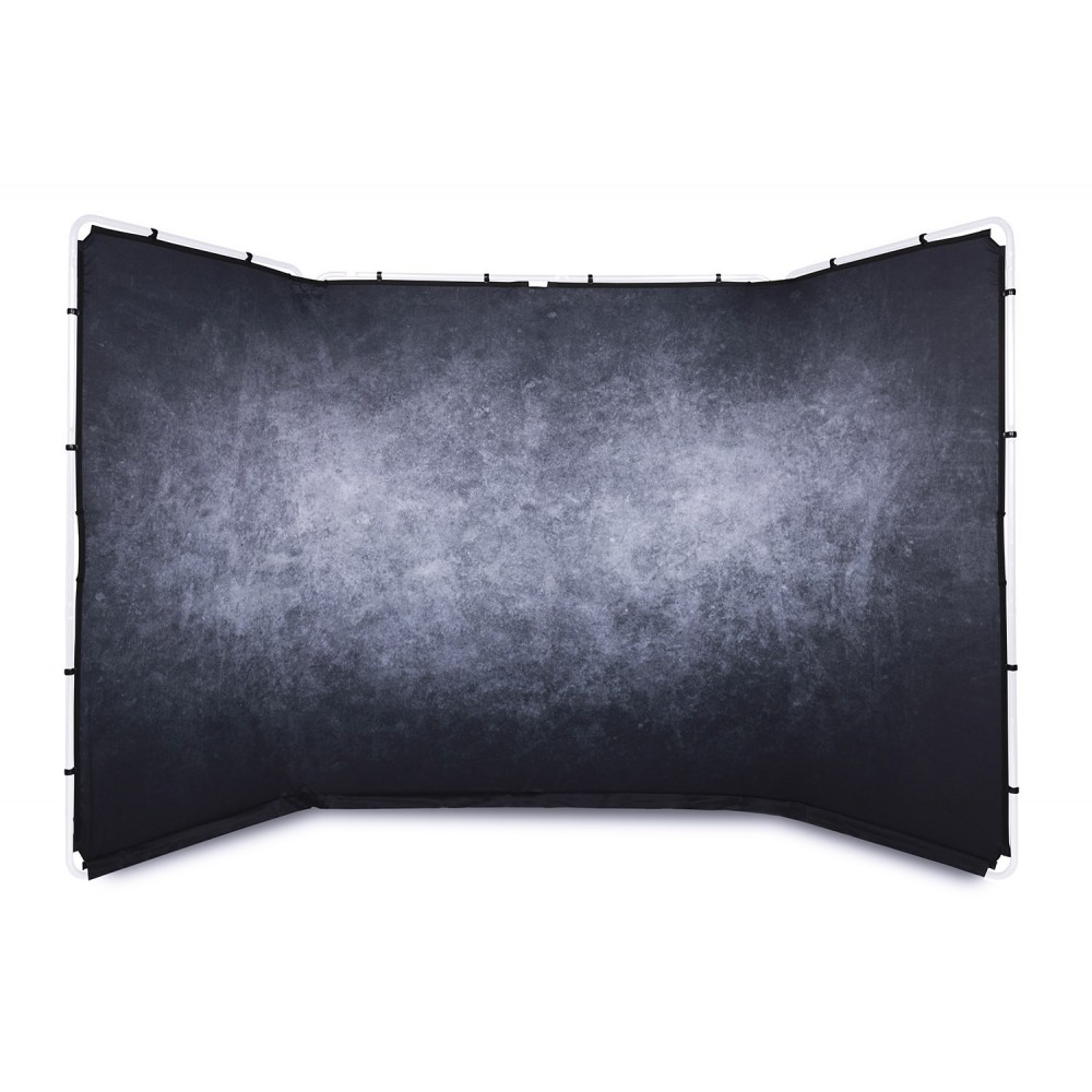 Osłona tła panoramicznego 4m Granite (ramka nie jest dołączona) Lastolite by Manfrotto - 
Unikalny stylowy efekt
Łatwe