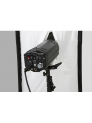 Tło HiLite 2,5 x 2,15 m Lastolite by Manfrotto - Idealne do fotografowania "High Key". 
Idealne do fotografii "High Key
Tło,