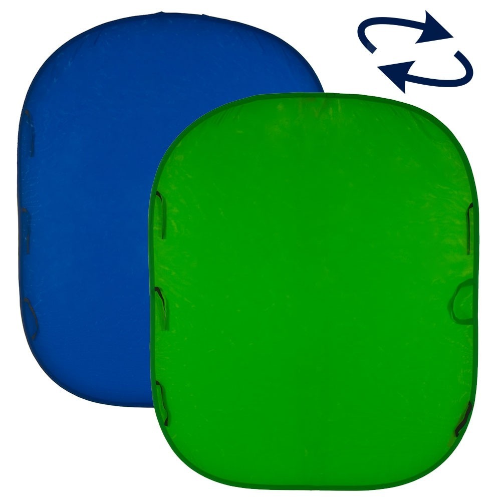 Tło Chromakey 1.5x1.8m Blue/Green Lastolite by Manfrotto -  1