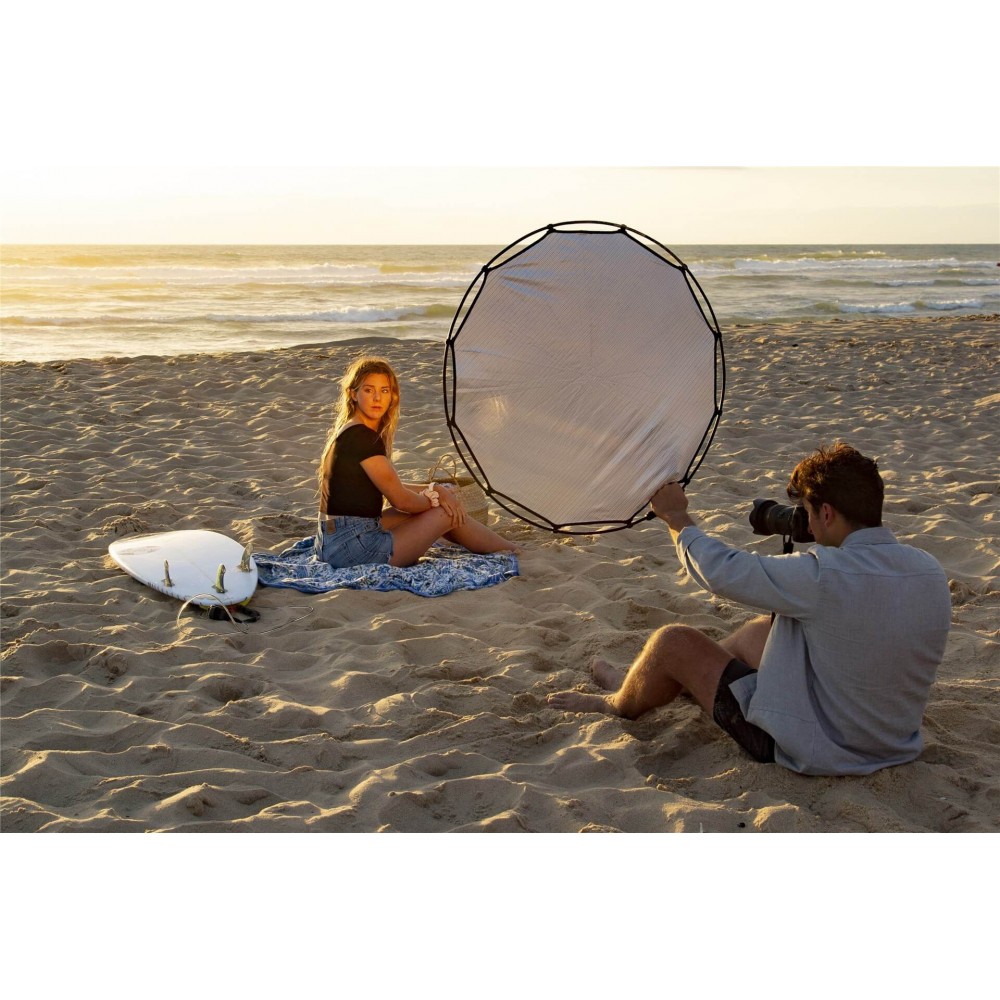 Tkanina Sunlite/Soft Silver do HaloCompact Lastolite by Manfrotto -  13