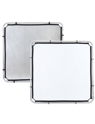 Skylite Rapid Cover Small 1,1 x 1,1 m srebrno-biały Lastolite by Manfrotto - Dla fotografa lokalizacji Kompatybilny z szybkimi r