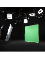 StudioLink Chroma Green 3x3m Kit - Rama + Tło Lastolite by Manfrotto -  6