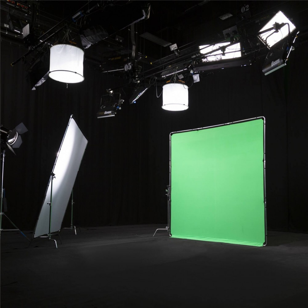 StudioLink Chroma Green 3x3m Kit - Rama + Tło Lastolite by Manfrotto -  6