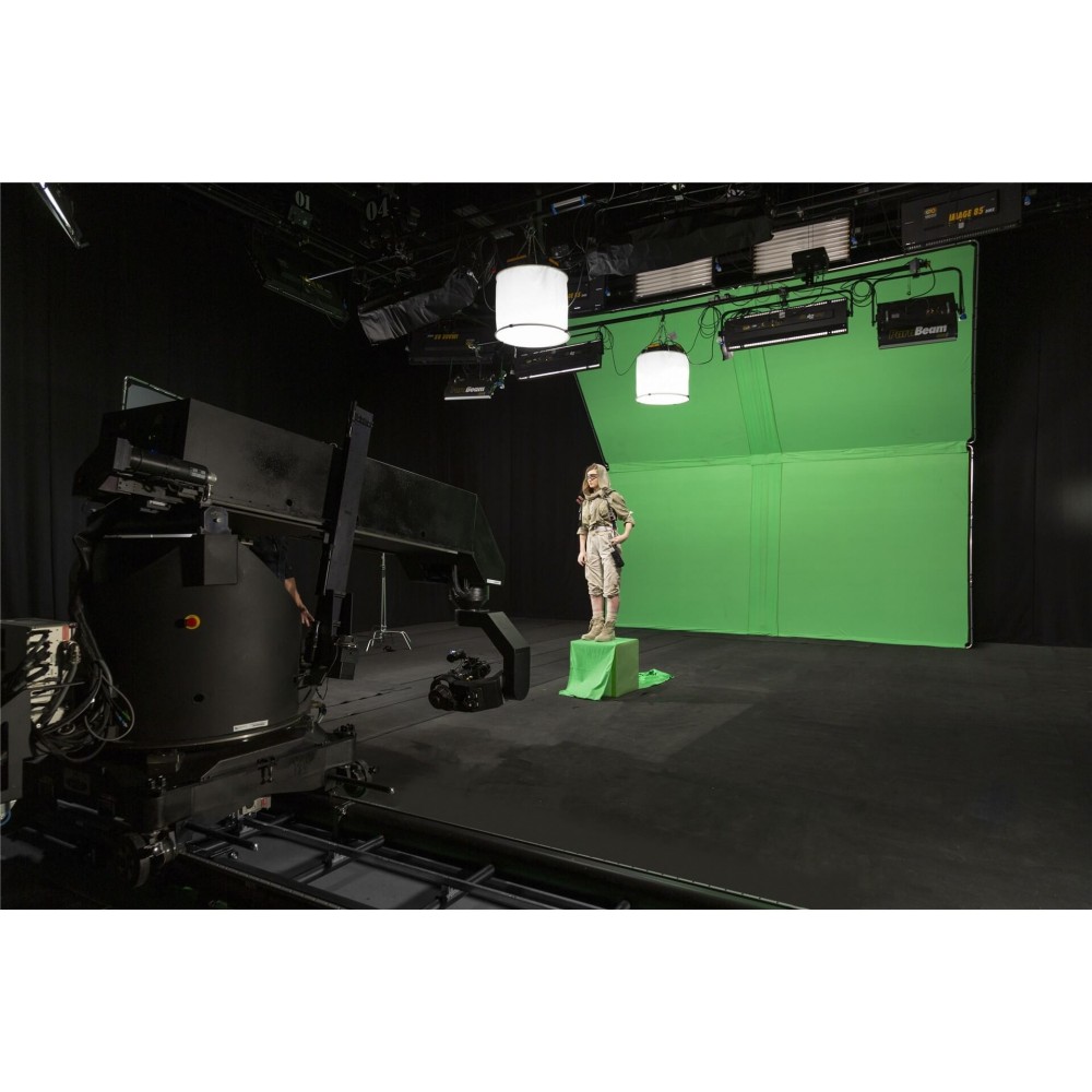 StudioLink Chroma Green 3x3m Kit - Rama + Tło Lastolite by Manfrotto -  9