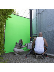 StudioLink Chroma Green 3x3m Kit - Rama + Tło Lastolite by Manfrotto -  11