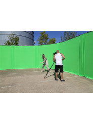 StudioLink Chroma Green 3x3m Kit - Rama + Tło Lastolite by Manfrotto -  12