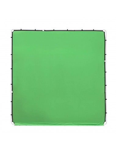 StudioLink Chroma Key zielony pokrowiec 3 x 3m Lastolite by Manfrotto - Duży ekran klucza chromatycznego 3 x 3 m (10' x 10') 6-c