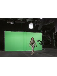 StudioLink Chroma Key zielony pokrowiec 3 x 3m Lastolite by Manfrotto - Duży ekran klucza chromatycznego 3 x 3 m (10' x 10') 6-c