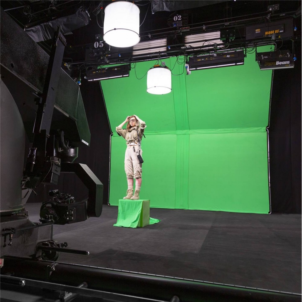 StudioLink Chroma Key zielony pokrowiec 3 x 3m Lastolite by Manfrotto - Duży ekran klucza chromatycznego 3 x 3 m (10' x 10') 6-c