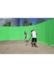 StudioLink Chroma Key zielony pokrowiec 3 x 3m Lastolite by Manfrotto - Duży ekran klucza chromatycznego 3 x 3 m (10' x 10') 6-c