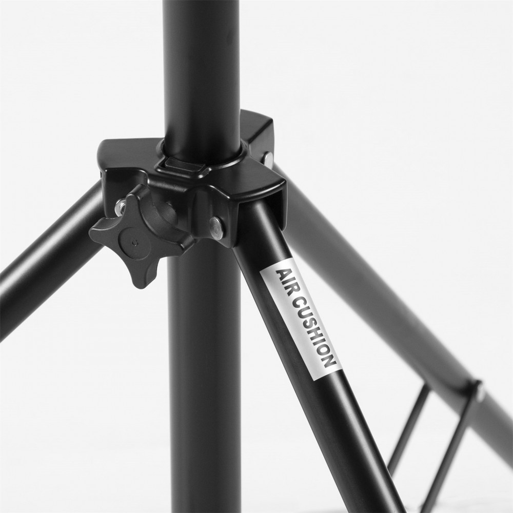 4-sekcyjny, wytrzymały statyw z poduszką powietrzną (metalowe kołnierze) Lastolite firmy Manfrotto - 
Sekcje amortyzowane