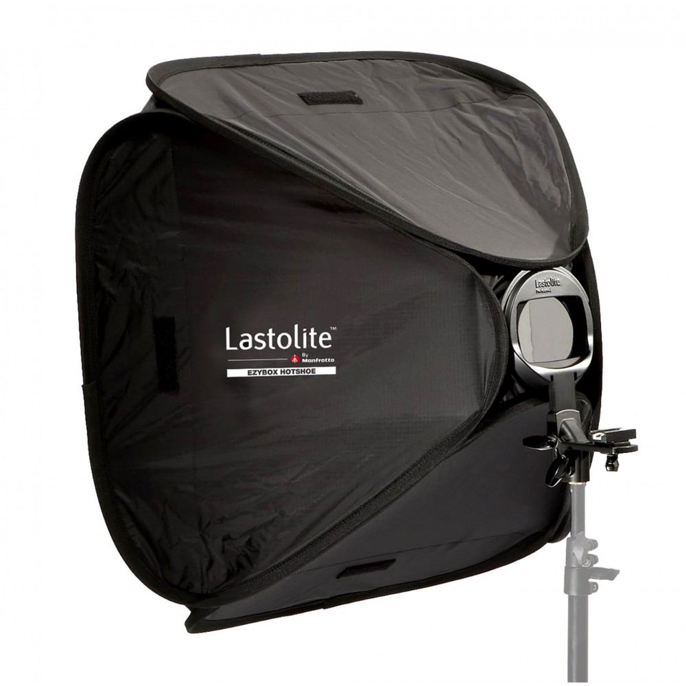 Softbox Ezybox Hotshoe 38 x 38cm + Uchwyt Lastolite by Manfrotto -  1