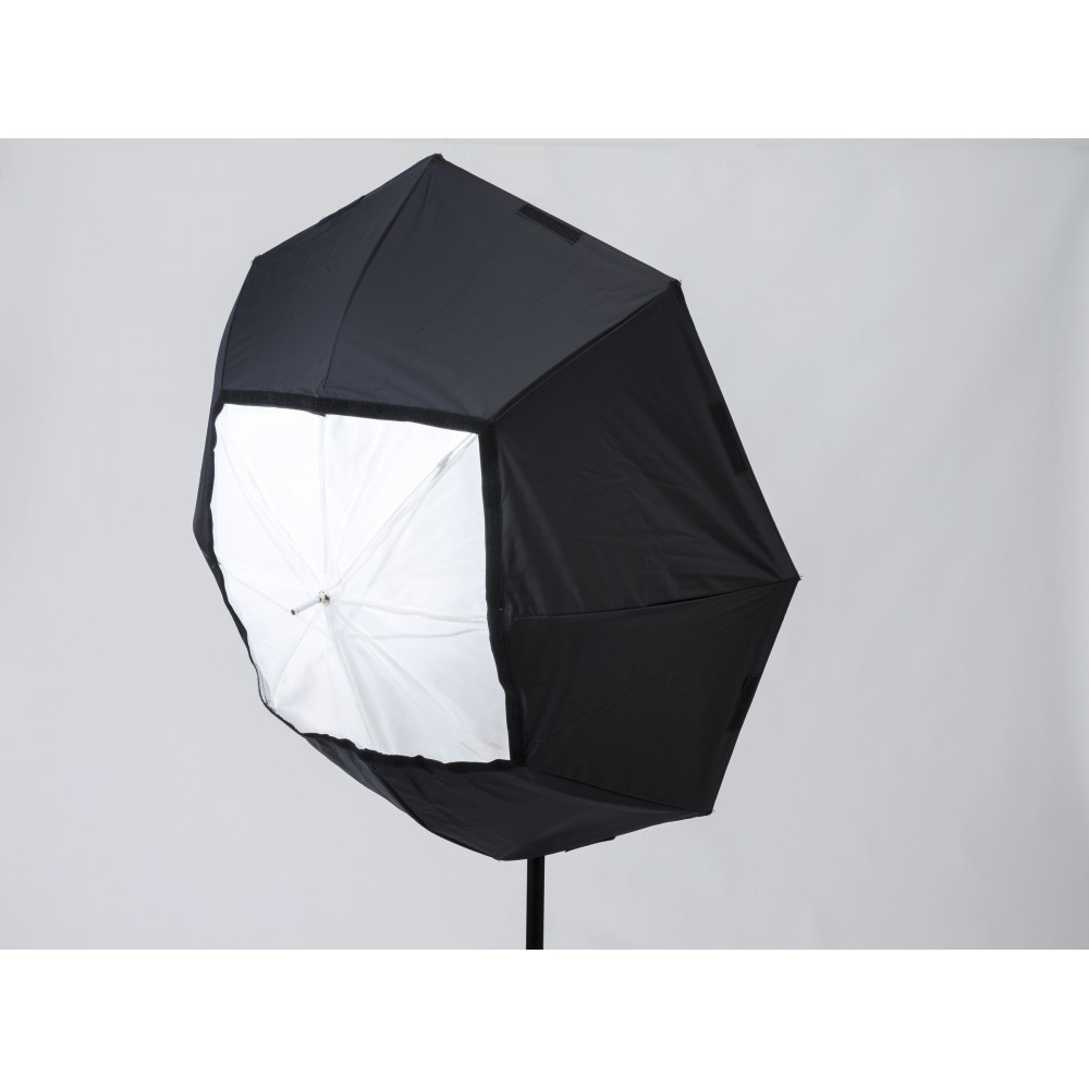 8:1 Parasol Lastolite by Manfrotto - funkcjonalność parasola i softboxa Zawiera etui do przenoszenia Rama z włókna szklanego 6