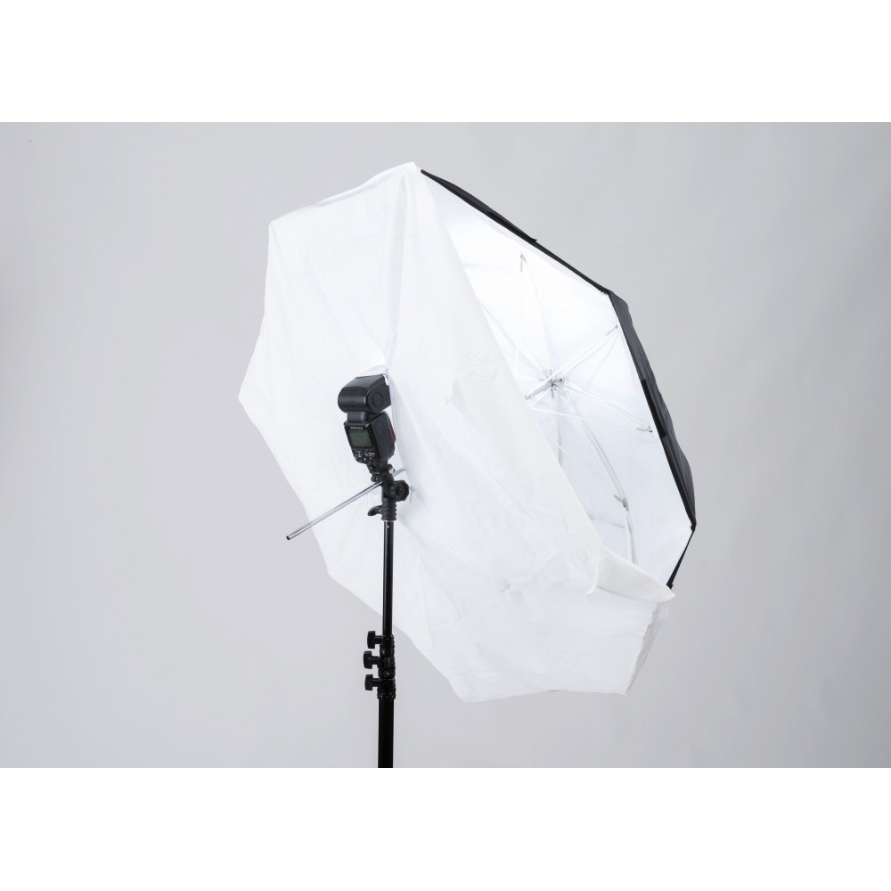 8:1 Parasol Lastolite by Manfrotto - funkcjonalność parasola i softboxa Zawiera etui do przenoszenia Rama z włókna szklanego 7