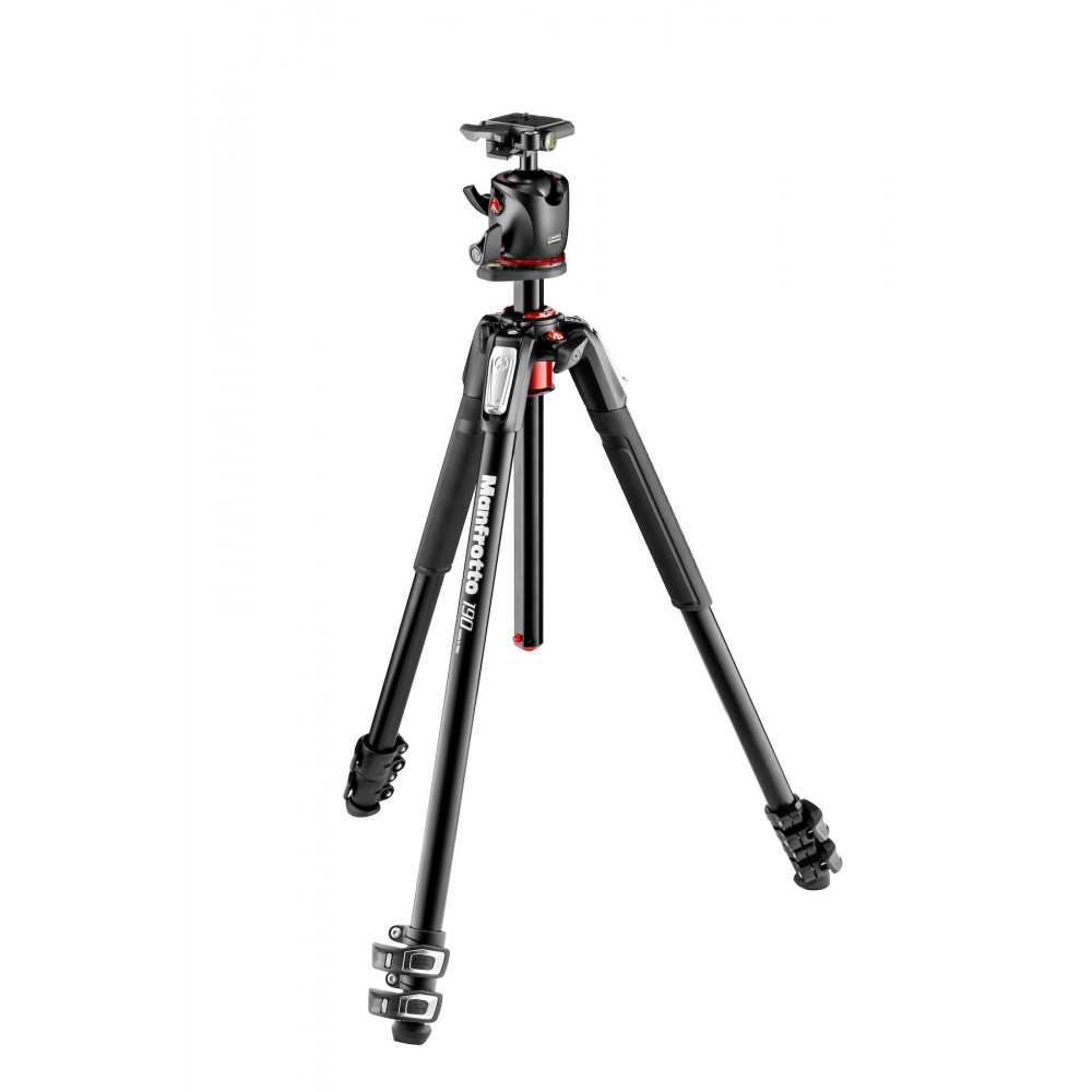 Statyw MT190XPRO3 z głowicą MHXPRO-BHQ2 Manfrotto -  1