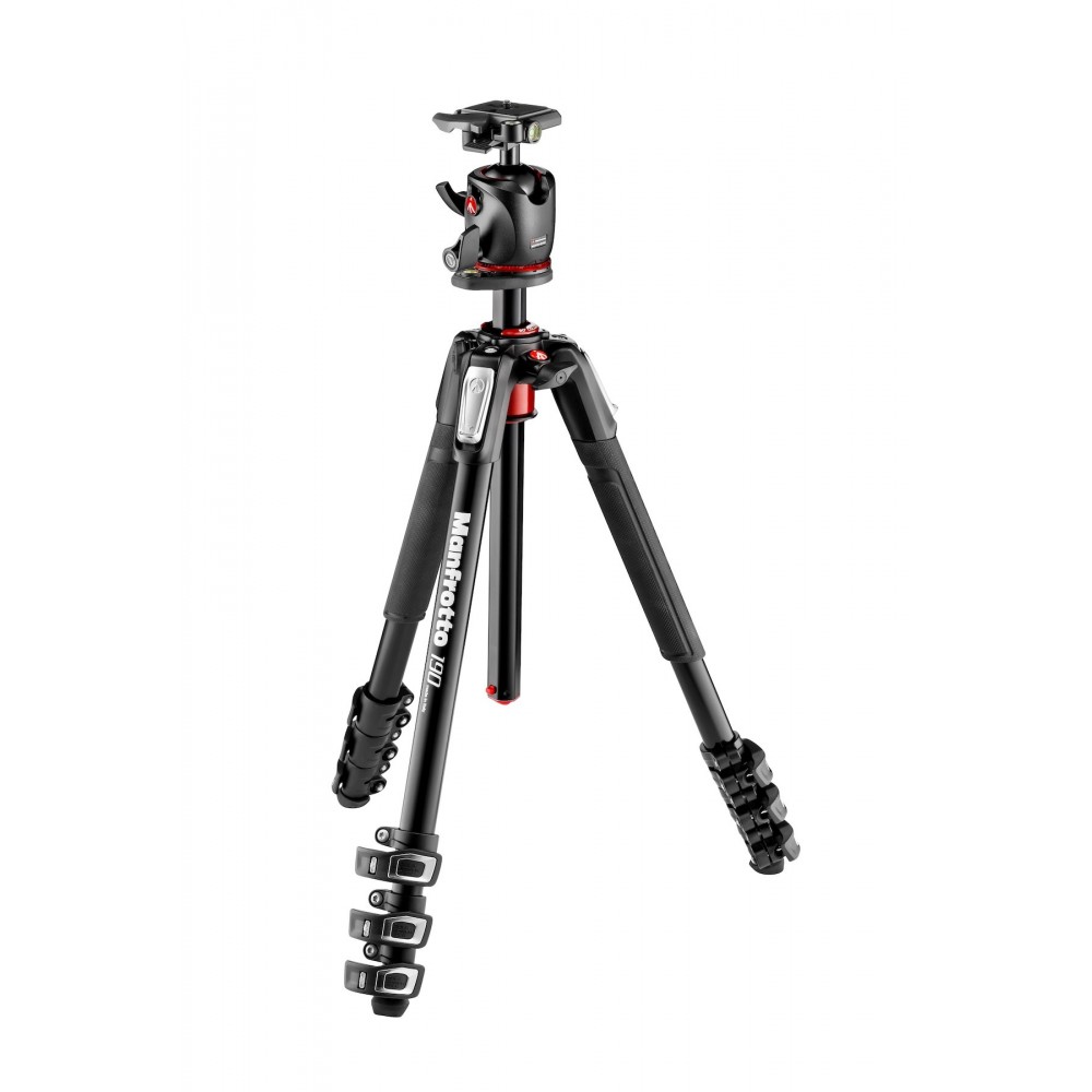 Statyw MT190XPRO4 z głowicą MHXPRO-BHQ2 Manfrotto -  1