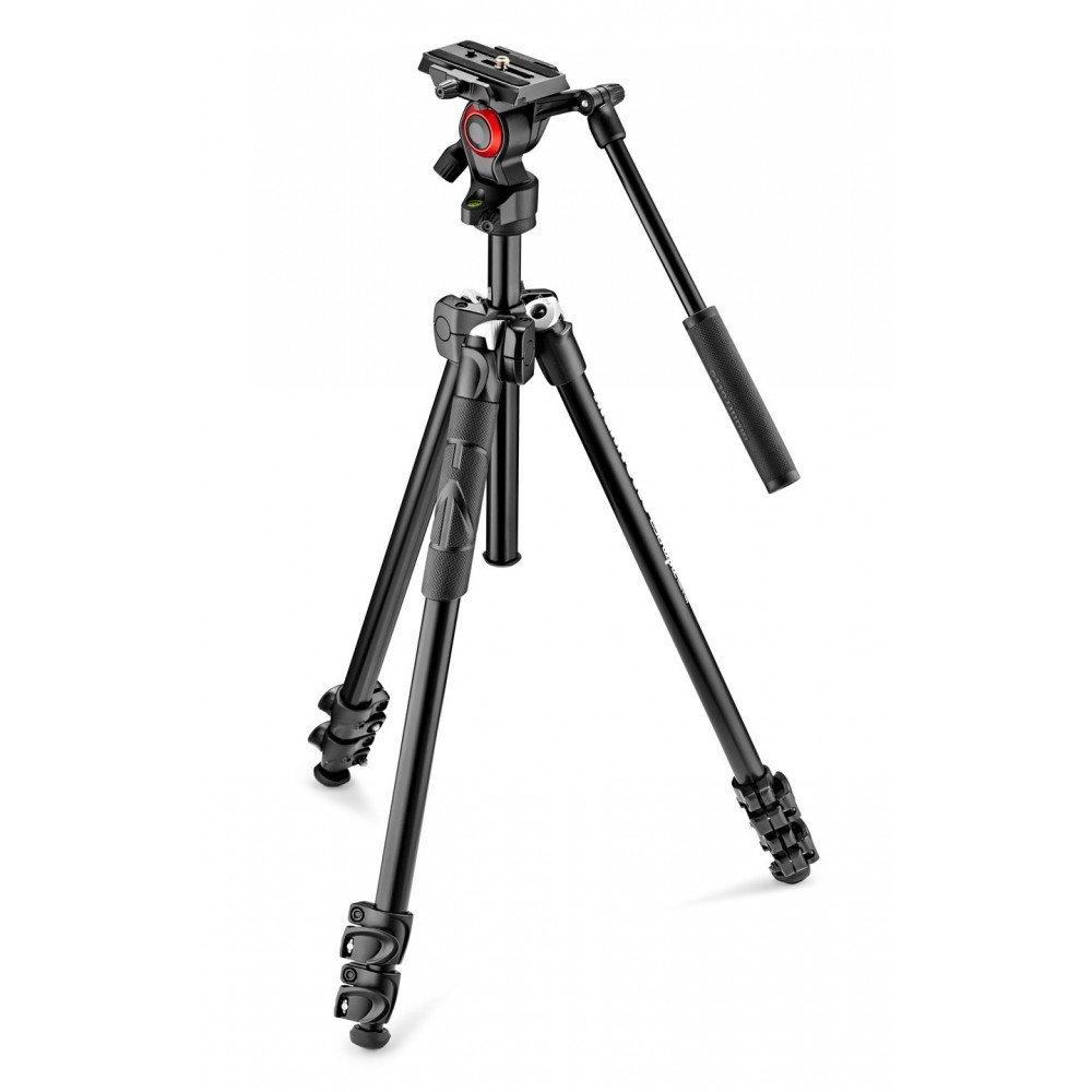 Statyw 290 Light z głowicą MVH400AH Manfrotto -  1