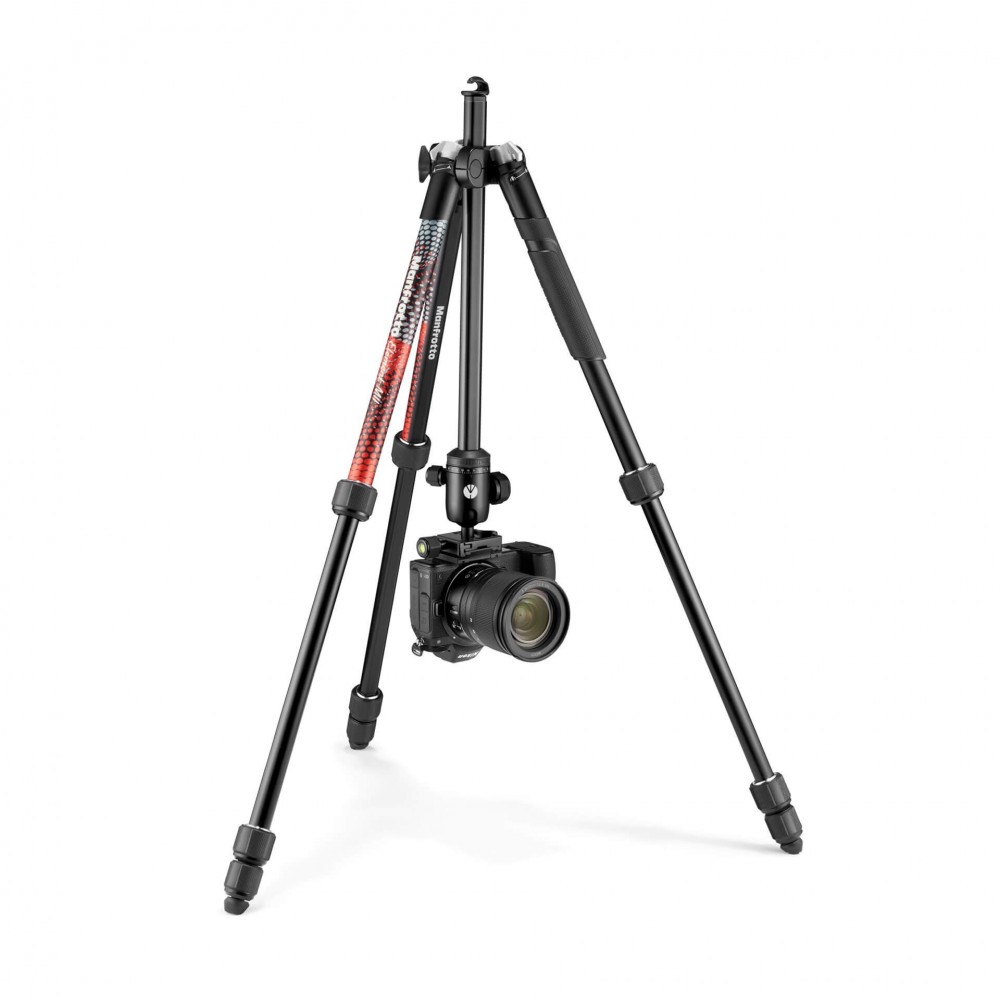 Statyw Element MII Alu czerwony Manfrotto -  4