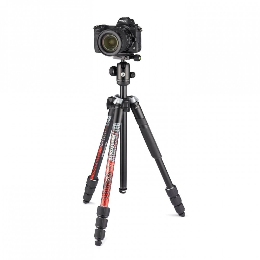 Statyw Element MII Alu czerwony Manfrotto -  5