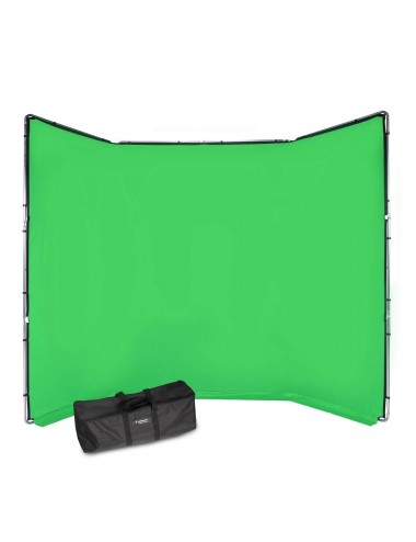 Chroma Key FX 4x3m Tło + Rama + Torba - Zielone Manfrotto -  1