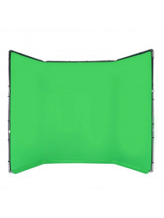 Chroma Key FX 4x3m Tło + Rama + Torba - Zielone Manfrotto -  4