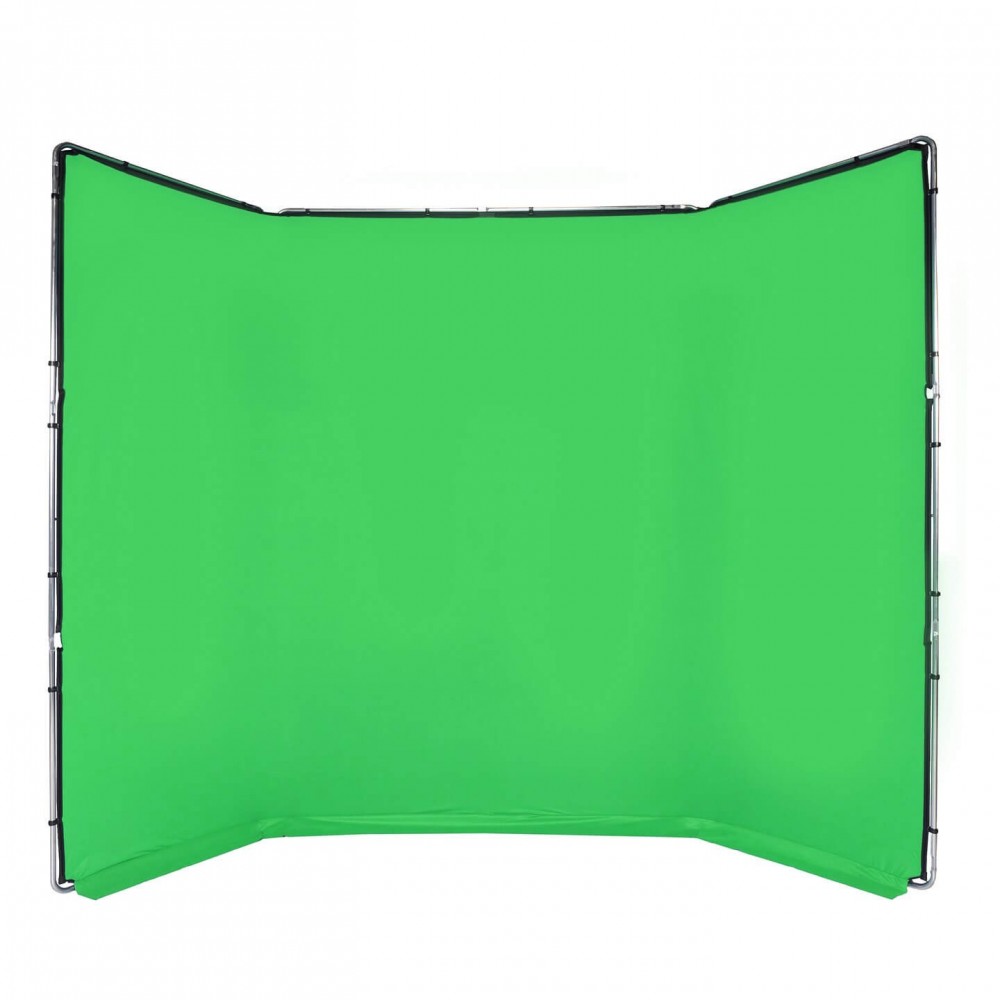 Chroma Key FX 4x3m Tło + Rama + Torba - Zielone Manfrotto -  4