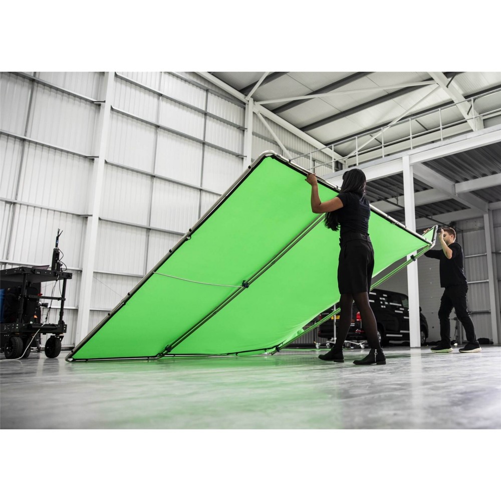 Chroma Key FX 4x3m Tło + Rama + Torba - Zielone Manfrotto -  17