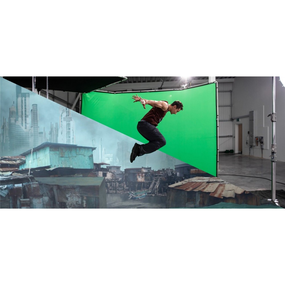 Chroma Key FX 4x3m Tło + Rama + Torba - Zielone Manfrotto -  28