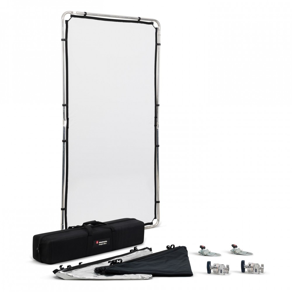 Pro Scrim All In One Kit 1.1 x 2 Medium Manfrotto -  1